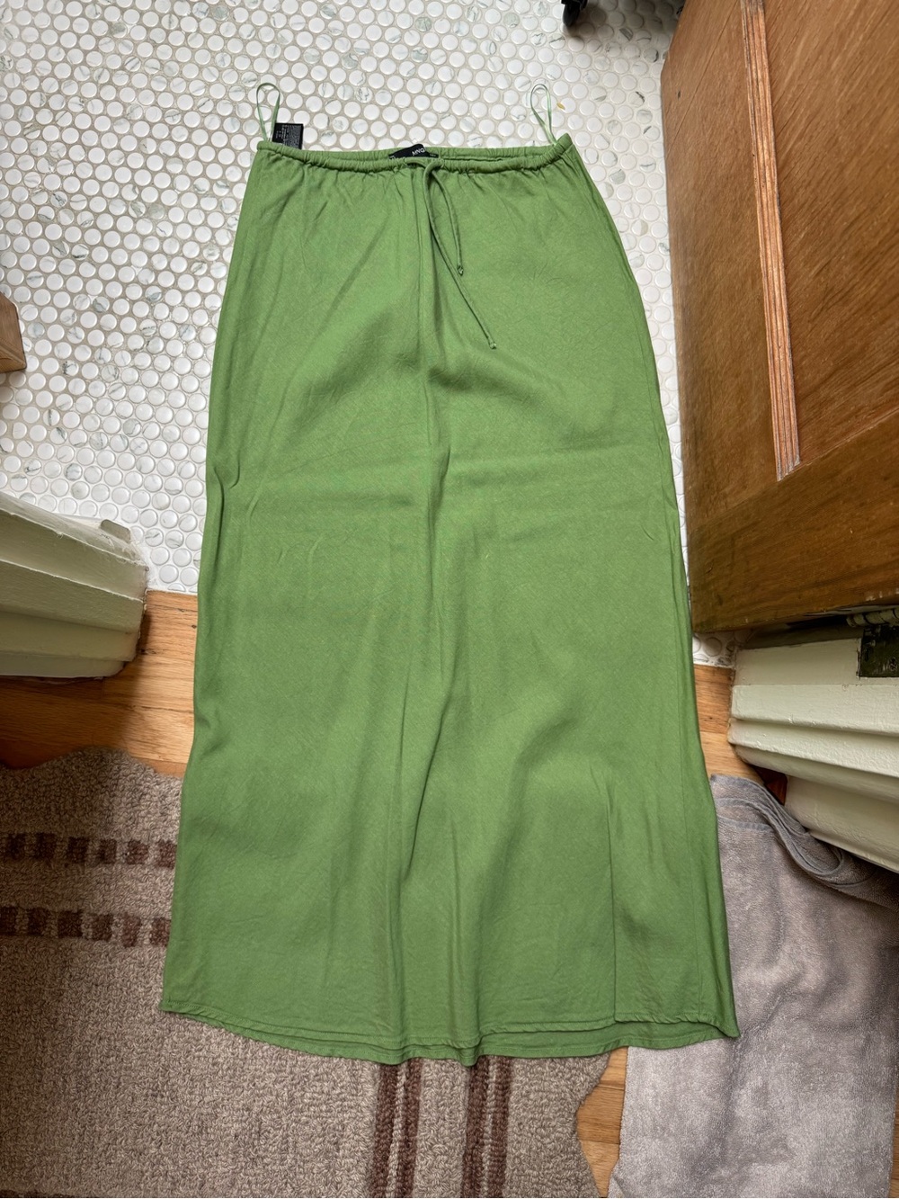 Mango linen skirt